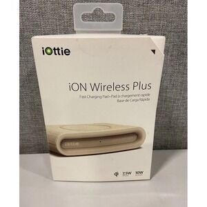 iOttie iON Wireless Mini Fast Charger Qi Charging Pad 7.5W Tan New‎
